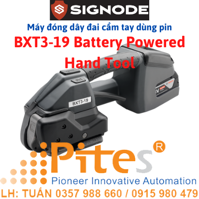 SIGNODE Vietnam - Máy đóng dây đai cầm tay dùng pin Battery Powered Hand Tool Signode BXT3-19