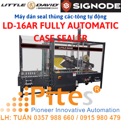 SIGNODE Vietnam - Máy dán seal thùng các-tông tự động FULLY AUTOMATIC CASE SEALER Little David LD-16AR