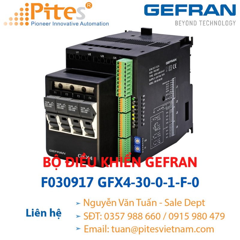 Bộ điều khiển Gefran F030917, Gefran GFX4-30-0-1-F-0