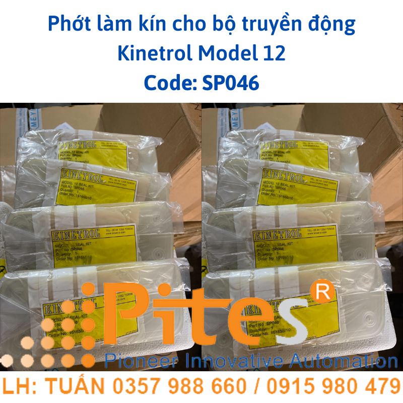 Kinetrol Vietnam - Phớt làm kín cho bộ truyền động Model 12 Kinetrol SP046